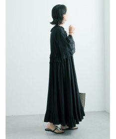 Te chichi コットンローンラッフルフリルドレス