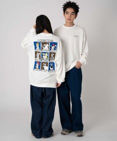 WEGO 【ユニセックス着用ITEM/SMLサイズ展開】アソートグラフィックプルオーバー（2）