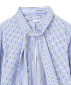 BEIGE， 【洗える】CROIX / コットンボウタイブラウス