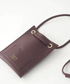 style code [Lyrss/リルス] イタリア製牛トコ皮 CITYエシカルレザースマート ショルダーポケット