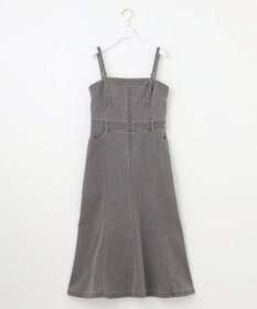 ANY SIS 【洗える】ストレッチライトデニム ワンピース