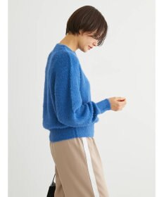 Green Parks フェザーモックネックニットプルオーバー