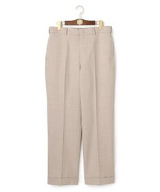 J.PRESS MEN 【J.PRESS ORIGINALS】Hight Twist Hopsack Spindle New Piped Stem Slacks / Japan Made