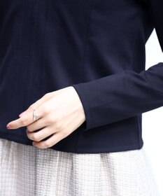 Tiaclasse 【UVカット・吸水速乾・洗える】 “きれい見え” カットソーラインフードパーカー