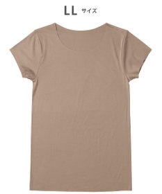 WACOAL MEN 【オーガニック綿混インナー】多機能を着る。綿の贅沢オーガニック フリーなカッティング（ネック・袖・裾）2分袖 GL5210 /ブロス バイ ワコールメン