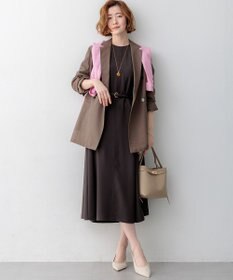 23区 【先行予約】ナイロンコットンシアーボイル ダブルジャケット