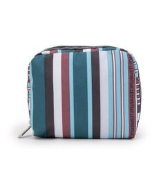 LeSportsac SQUARE COSMETIC/ファンシーストライプ
