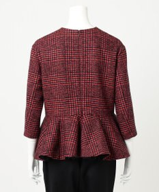 23区 【R(アール)】MANTECOツイード ペプラムトップス