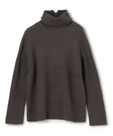 BEIGE， 【洗える】BERTAINA /  配色リンキングタートルネックニット