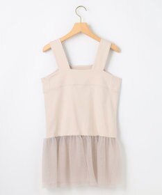 組曲 チュールレイヤードタンク