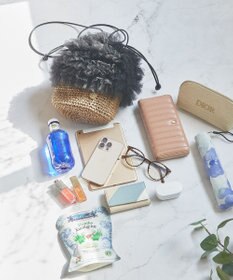 style code 【MERCURYDUO/マーキュリーデュオ】チュールフリル 雑材バケツ型ショルダーバッグ