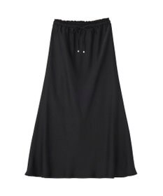 earth music&ecology サテンフリルマーメイドスカート