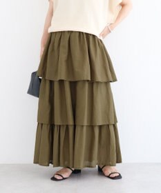 Green Parks Ｉ　ボイル段々ティアードスカート