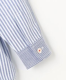 J.PRESS KIDS 【100-130cm】オックスフォード ストライプコンビシャツ