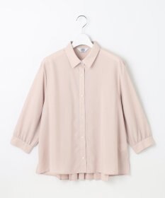 J.PRESS LADIES 【洗える】スパンローン バックプリーツ ブラウス