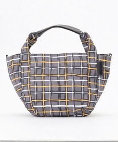 Y'SACCS ドローイングチェック 2WAYトートバッグ