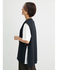 Green Parks キーネックカットベスト