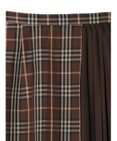 Green Parks アシメサイドプリーツスカート