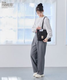 ROOTOTE 8445【スヌーピー】IP.A4アーキャトルワイド.メタリック.ピーナッツ-0Q