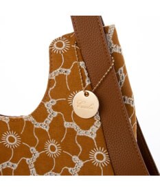 UNBILLION カシュカシュ cachecache / 刺繍生地トートバッグ