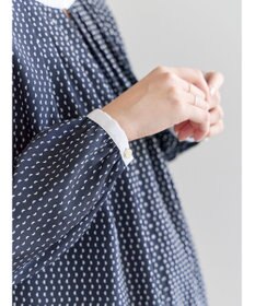 Te chichi スクエアチャームフロントタックブラウス