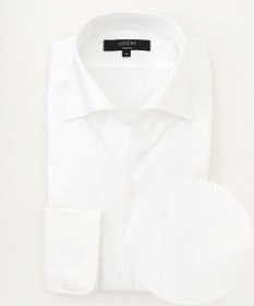 JOSEPH HOMME 【洗える】ツイルへリンボンクレイジー　ドレスシャツ ホワイト系