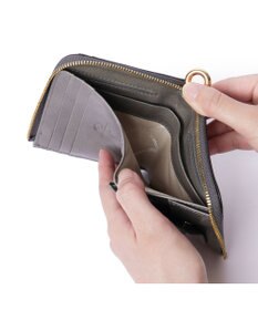 PELLE BORSA L字ファスナーミニ財布 Minato ミナト 3502