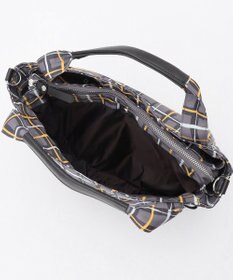 Y'SACCS ドローイングチェック 2WAYトートバッグ