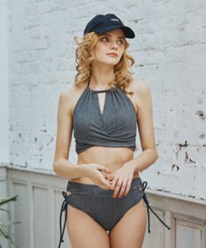 San-ai Resort（三愛水着楽園） ハイネックノンワイヤービキニ　9M　【San-ai Resort（サンアイリゾート）】