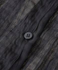 Green Parks シアーワッシャーロングスリーブシャツ