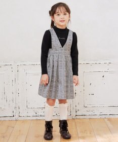 ANY KIDS ドッキングチェックワンピース