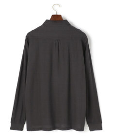 J.PRESS MEN 【ビジネス対応】リンクスシャドーチェック ロングスリーブポロシャツ