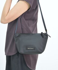 Hekhèr Le Style de Vie 新型追加【日本製 / 汚れにくい】PUコートコットンキャンバス×牛革付属 ショルダーバッグ