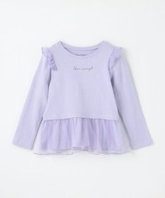 ANY KIDS 裾チュール 長袖 Tシャツ