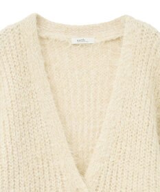 earth music&ecology 【予約】カラーミックスシャギーカーディガン