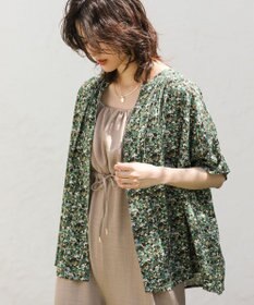 Green Parks 【WEB限定】アソート柄さらっとレーヨンブラウスⅡ