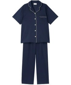une nana cool 綿混コットンリネン天竺 半袖パジャマ
