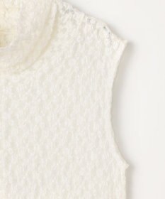 #Newans タートルネックレースブラウス