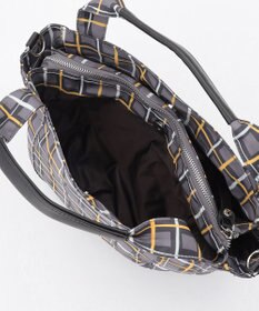 Y'SACCS ドローイングチェック 2WAYトートバッグ