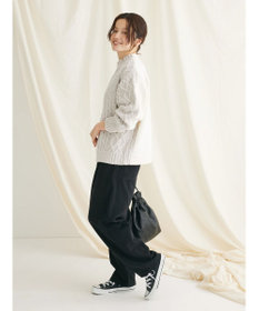 CRAFT STANDARD BOUTIQUE ピグメントツイル　Ｗタックリラックスパンツ