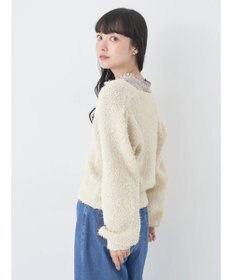 earth music&ecology カールヤーンカーディガン