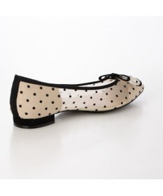MODE ET JACOMO <carino>ドットチュールパンプス