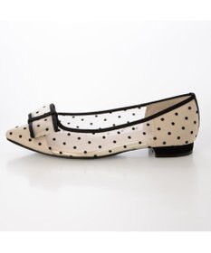 MODE ET JACOMO <carino>ドットチュールパンプス