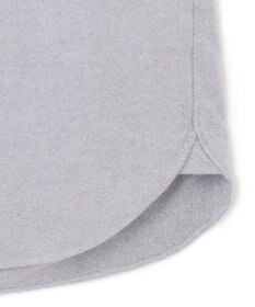 J.PRESS YORK STREET 【UNISEX】オックス起毛 バンドカラーシャツ