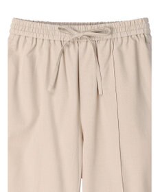 Green Parks 綿麻混イージーワイドパンツ