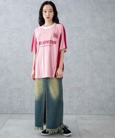 WEGO サッカーメッシュ切り替えビッグT