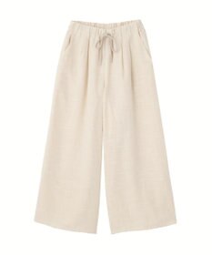 CRAFT STANDARD BOUTIQUE リネンライクワイドイージーパンツ