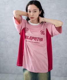 WEGO サッカーメッシュ切り替えビッグT