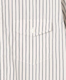 J.PRESS MEN 【SUPIMAコットン使用】マルチストライプブロードシャツ / B.D.