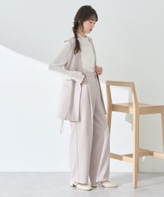 earth music&ecology ショルダータックジレ